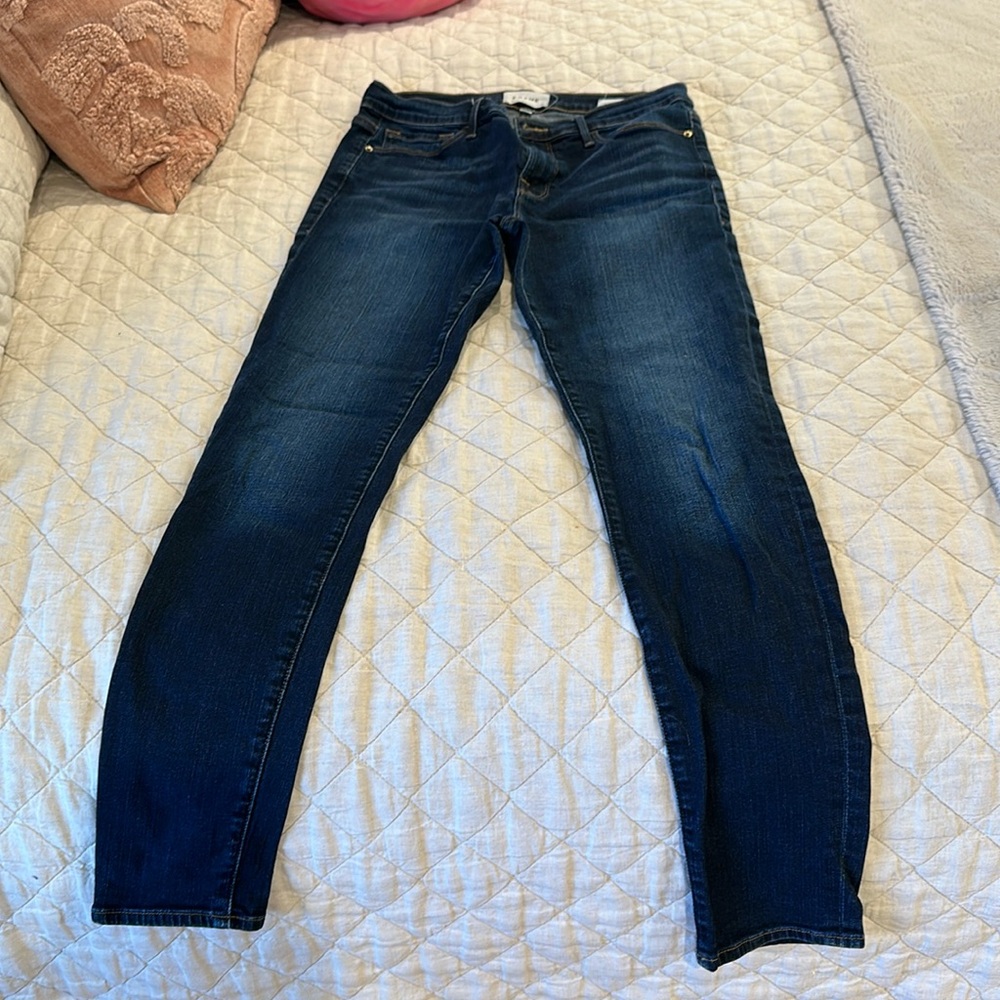 Frame Denim Le Skinny De Jeanne Jeans Size 28